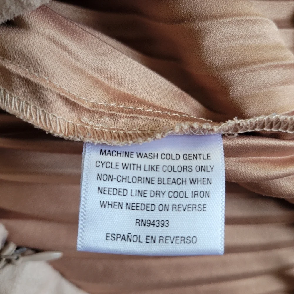 Bar III Pleated Skirt.